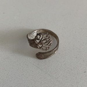 Alex and Ani Lotus Flower Ring